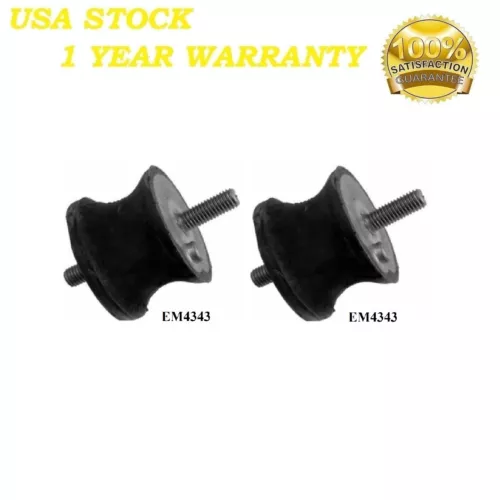 2PCS L & R TRANS MOUNT FIT 1996-2002 BMW Z3 1.9L 2.0L 2.2L 2.5L 2.8L 3.0L & 3.2L