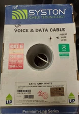 SYSTON Voice & Data Cable CAT 6E Riser 550 MHz
