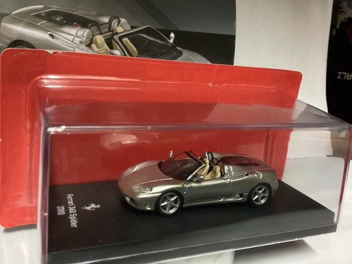 Ferrari 360 Spider 2000 1/64 Die-Cast + Booklet, Centauria Limited Edition - Picture 2 of 5