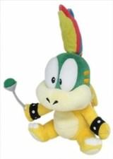 New 8" Lemmy Bowser Koopa Plush Toy Super Mario Brother Figure Stuffed Animal