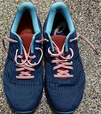 ASICS Gel Cumulus 20 Mens Running Shoe Size 11 Shark Peacoat 1011A239 400