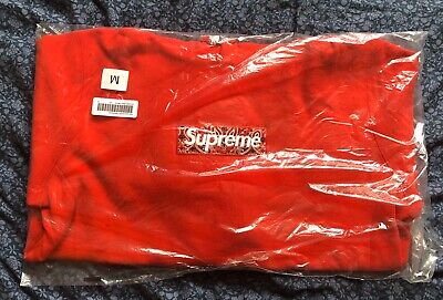 Supreme Bandana Box Logo Hooded Sweatshirt - Red-Medium Supreme Bandana Box Logo Hooded Sweatshirt - Red-Medium