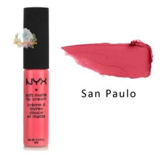 NYX Soft Matte Lip Cream - SMLC08 SAN PAULO - 0.27fl oz /8mL - SEALED 2025