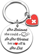 Nurses Week Gifts Nurse Keychain christmas Gifts for Women School Nurse Appre...