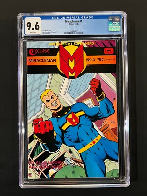 Miracleman #4 CGC 9.6 (1985)