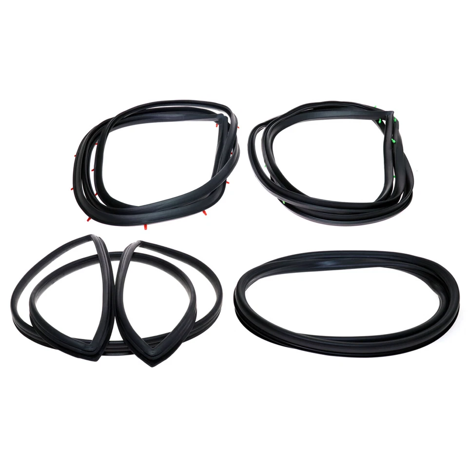 Juego de impermeables para parabrisas delantero trasero Fit DATSUN 620 PICKUP TRUCK 1972-79 Foto 4 de 4