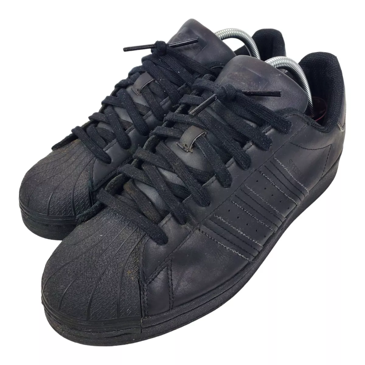 All black shop shell toe adidas