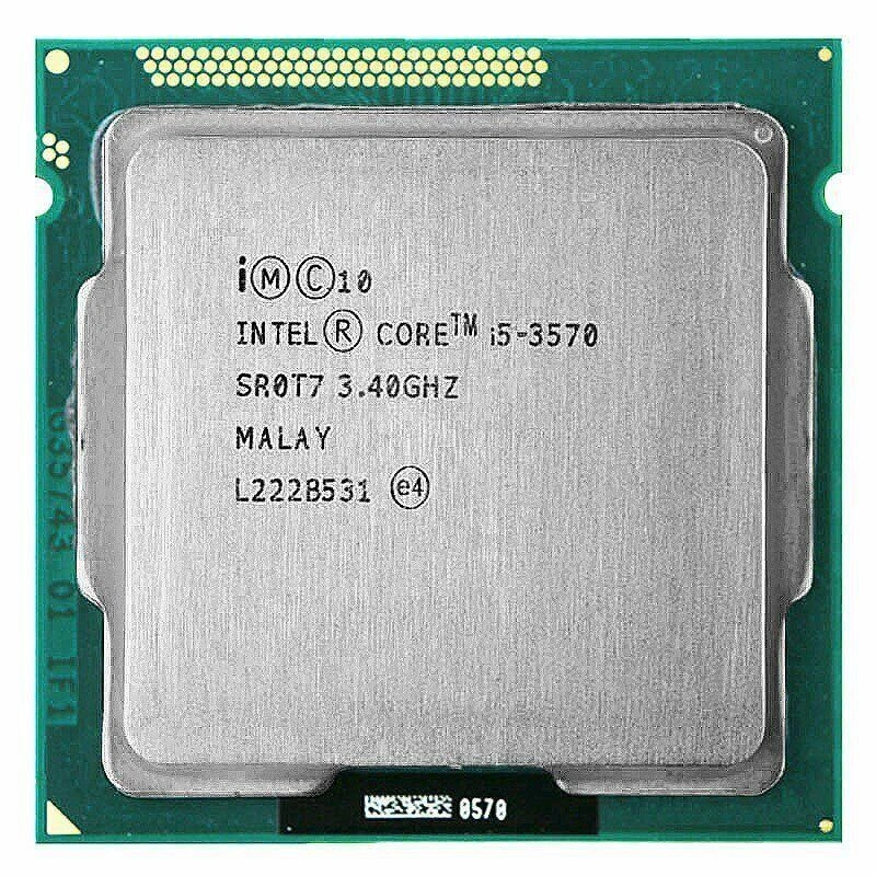 Intel Core i5-2300 i5-2320 2400 2500 3330 3450 3470 3570 LGA1155 CPU processor - Image 3 of 4