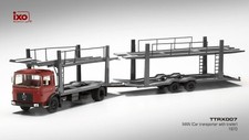IXO 1/43 TTRX007 MAN AutoTransporter 1970 dunkel rot Rar! Selten!