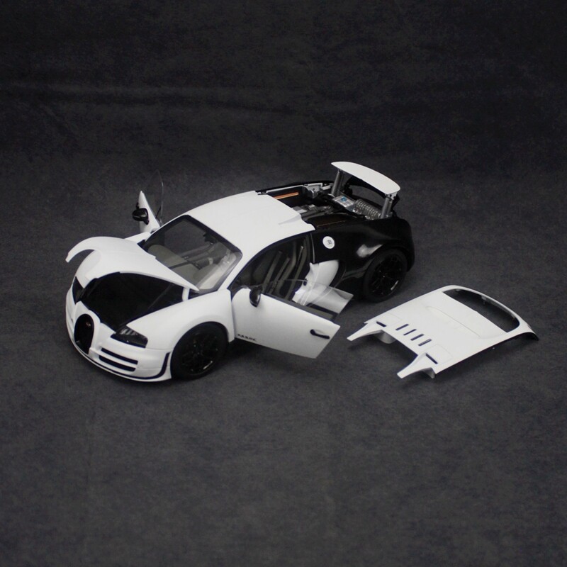 AUTOart 1/18 Bugatti VEYRON SUPER SPORT Diecast Model Car White