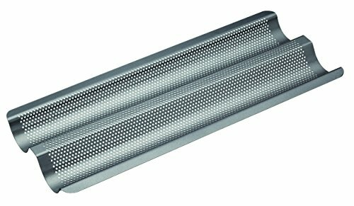 Противень для багета с антипригарным покрытием KitchenCraft MasterClass серый 39 см х 165 8290₽