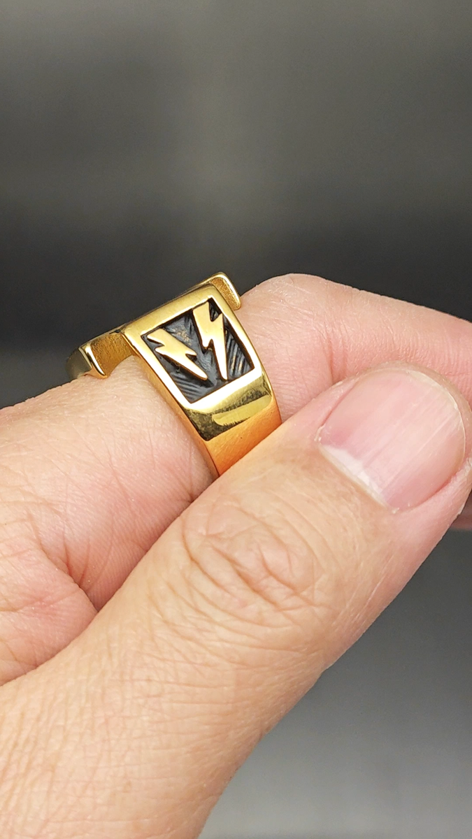 Anillo Templario Para Hombre – Acero Inoxidable Con Cruz Y Nudo Celta, Tallas 14 A 30, Diseño Vikingo Y Medieval