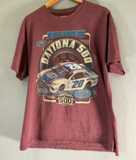 Daytona 500 Past Winners 2020' Since 1958' Double Sided T-Shirt Mens XL