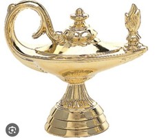 3 3/4  Lamp Of Knowledge Trophy Please look at all pictures 
