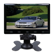 9" TFT LCD Color Ultra Thin 800x480 AV 2-CH Input Car Rear View Headrest Monitor