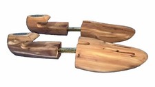 Foley  s Cedar Wood Shoe Tree Shaper Stretcher Size Lrg - Solid Toe - Made In USA