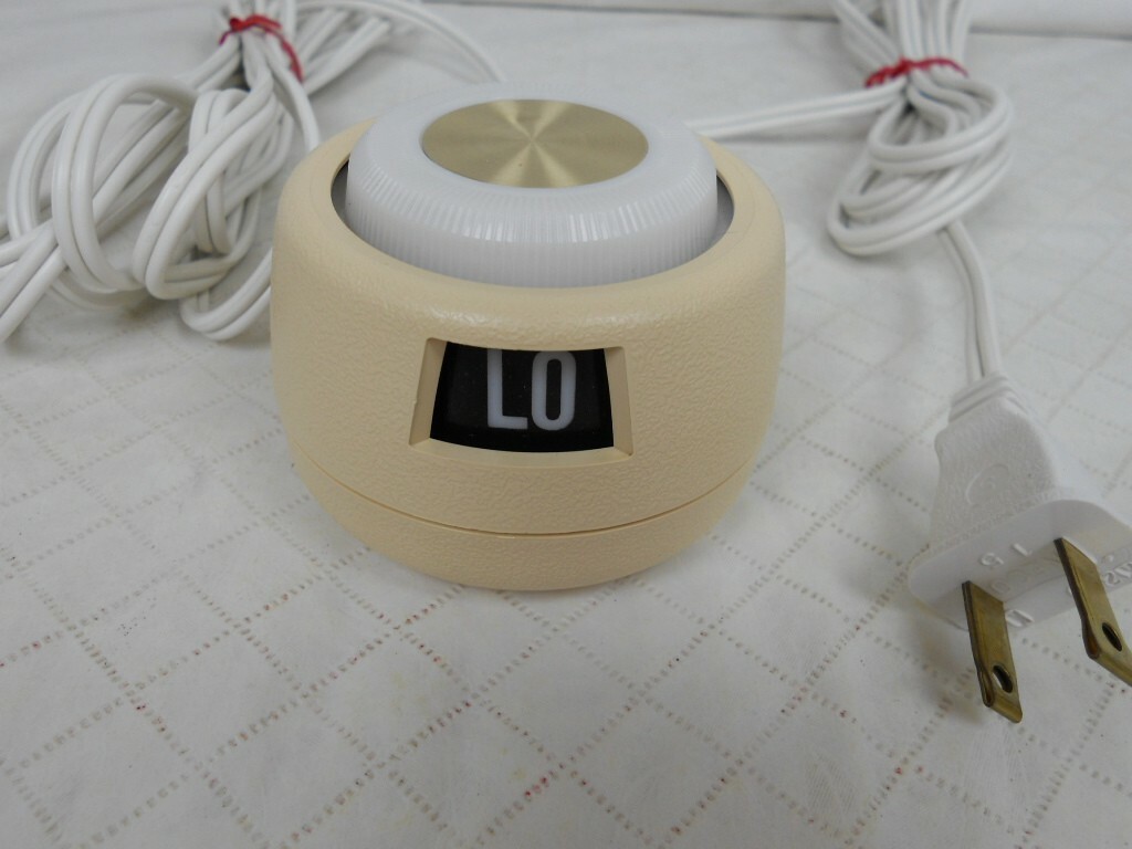 Vintage Sunbeam Electric Blanket Controller 2 Prong Style SC52 - Sears  Roebuck | eBay
