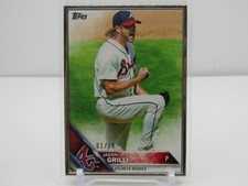 JASON GRILLI 2016 TOPPS SILVER FRAMED #01/16! SP! FIRST MADE! ATLANTA BRAVES! 
