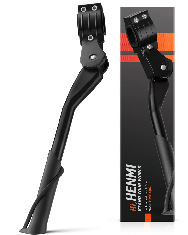 HENMI Fahrrad Ständer Seitenständer Fahrradständer 24-29 Zoll verstellbar E-Bike Mount