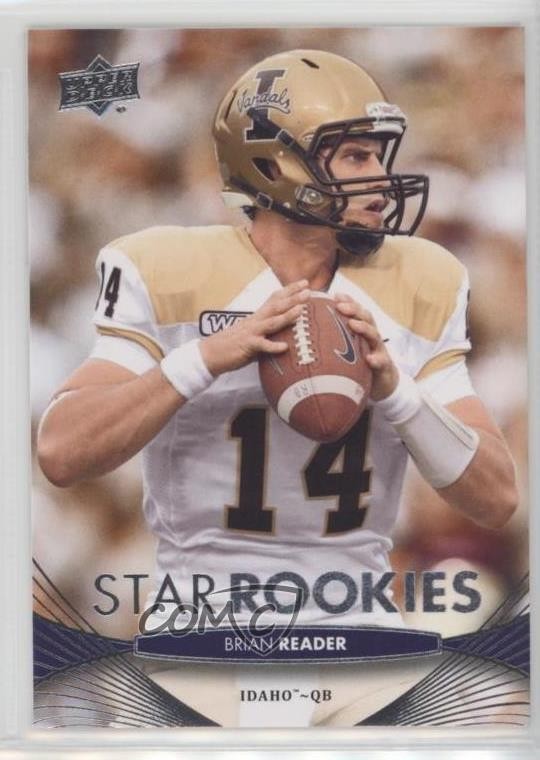 2012 Upper Deck Star Rookies Brian Reader #63 Rookie RC 0a1