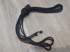 POSH Synthetic Bondage Soft Shibari Rope Restraint BDSM 30ft / 9.1meter - Black