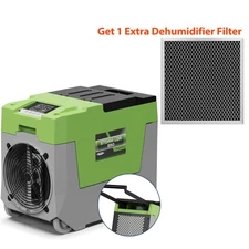 AlorAir Storm LGR 850 180 Pint Commercial Dehumidifier 2300 sq.ft with Pump Hose