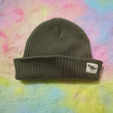 Dinosaur Winter Beanie Hat Boy Infant Knit Green Zaba Baby