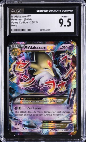 M Alakazam-EX graded CGC 9.5 for sale on eBay