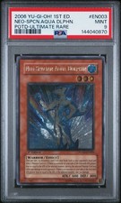 2006 YU-GI-OH! POTD-POWER OF THE DUELIST #EN003 NEO-SPACIAN AQUA DOLPHIN PSA 9