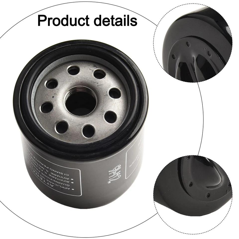 Oil Filter Accessory Black HiFlo Parts 150 200 250 Fit For Piaggio 125 - Image 3 of 4