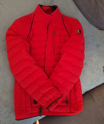 Wellensteyn Steppjacke Rot/Schwarz Gr. M Stehkragen Zip Winter - Bild 1 von 4