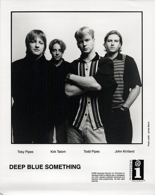 Deep Blue Something Band Press Photo Silver Gelatin Print 1995 James Bland Music