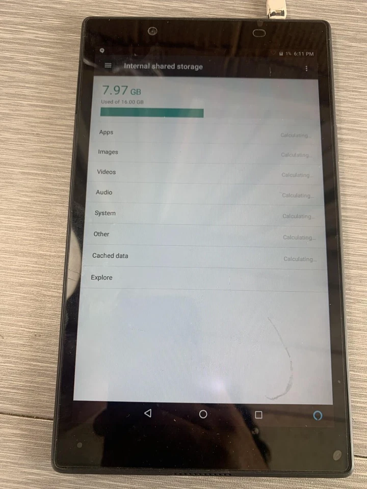 Lenovo Tab 4 TB-8504F Tablet 8.0" Touch Screen Built-In Front Camera - For Parts - Image 2 of 4