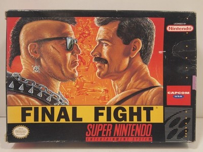 Final Fight (Super Nintendo | SNES) Authentic BOX ONLY