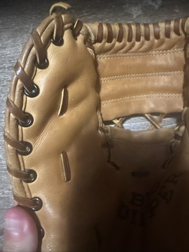 Bill Moose Skowron MacGregor GMS Big Dipper Autograph Model RHT 1B Glove Yankees - Picture 5 of 11