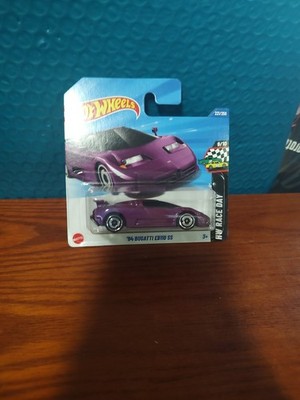 2026 Hot Wheels  Purple rare '94 BUGATTI EB110  Short Card  