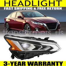 Headlight Assembly For Nissan Altima 2019 2020 2021 22 Right Passenger Full Led Headlight Assembly For Nissan Altima 2019 2020 2021 22 Right Passenger Full Led
