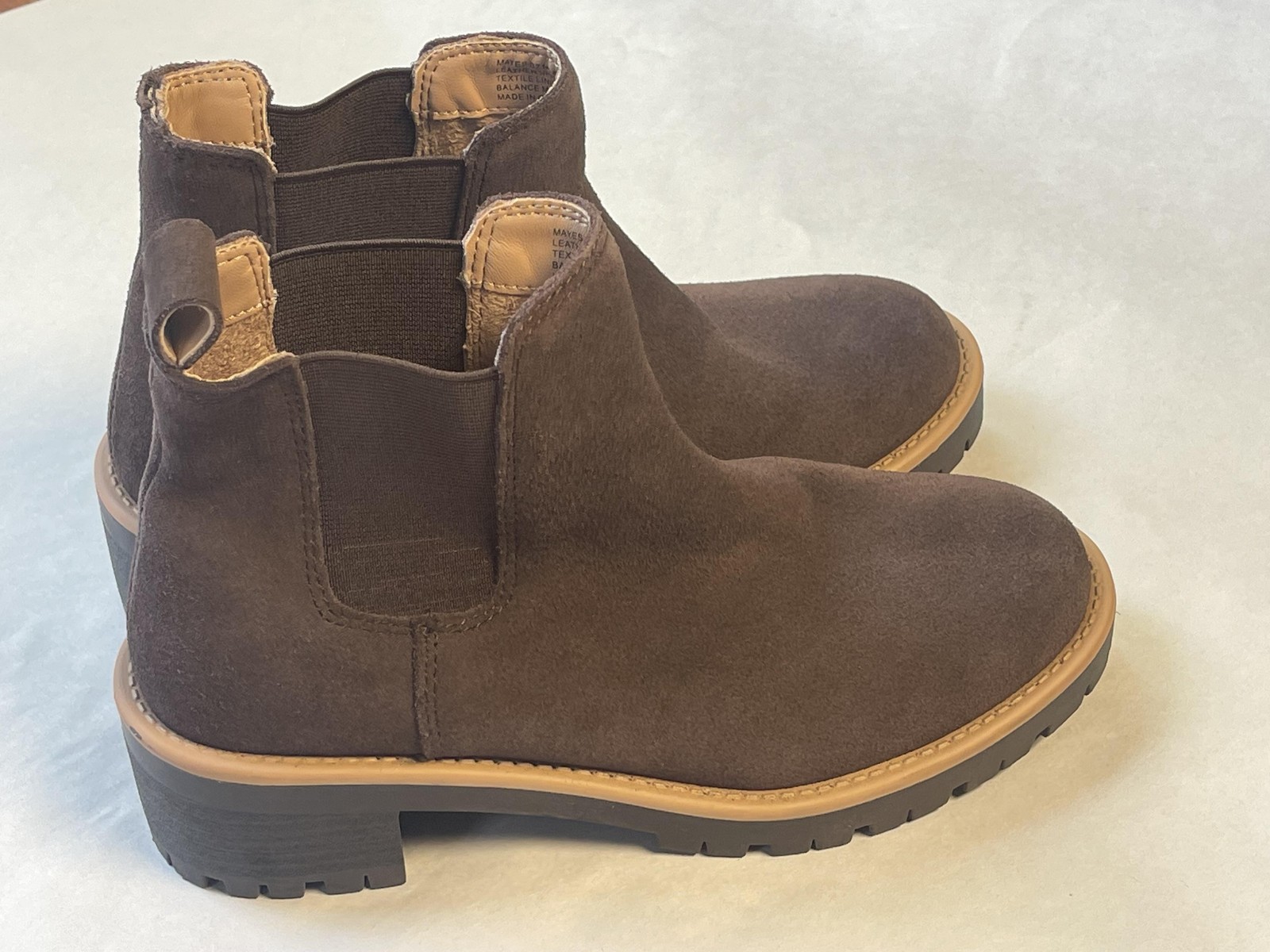 SAOLA Stivali Blondo Mayes donna taglia 6M impermeabili pelle suola antiscivolo B7145