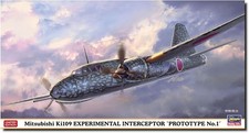 New Hasegawa 1/72 Mitsubishi Ki109 EXPERIMENTAL INTERCEPTER PROTOTYPE No.1 02397