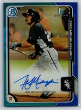 2015 Bowman Chrome Prospects Auto Blue Ref. 37/150 Trey Michalczewski #BCAP-TM