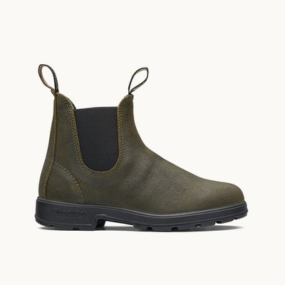Blundstone BL 1615 leather Unisex Ankle Boots Dark Olive