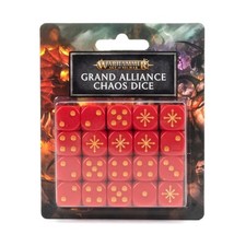 GW Age of Sigmar Dice Grand Alliance Chaos Dice 20 New
