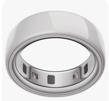 Oura - Ring 4 Ceramic - Smart Ring - Size 8 - Cloud NEW - NO BOX - NO CHARGER