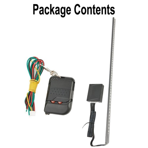 12V 7 Colors 48 LED RGB Flash Car Strobe Light Strip Lamp Kit 22 Inch Waterproof - Picture 8 of 15