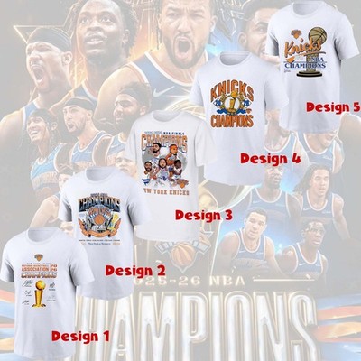 New York Kn.icks Team 2026 NBA Finals Champions Unisex T-Shirt One Side S-5XL