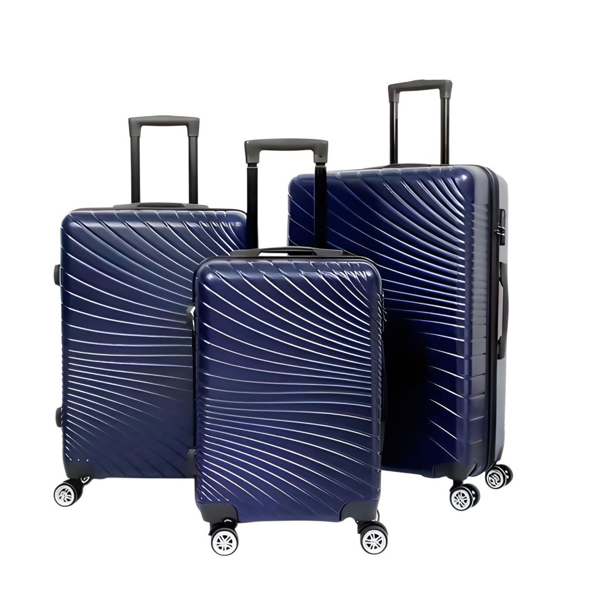 3 - Piece Hard Shell Spinner Luggage Set 20″/24″/28″ TSA Lock