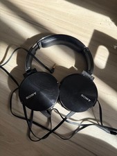 SONY wired headphones black MDR-XB950