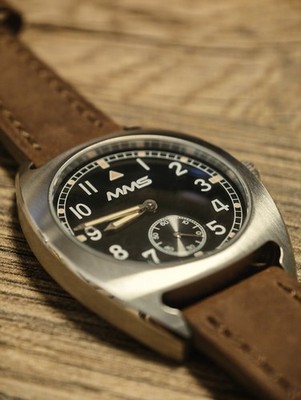 Reloj Unisex Automático MMS Vintage Speed Fighter ST17 - Fino y Compacto 36mm