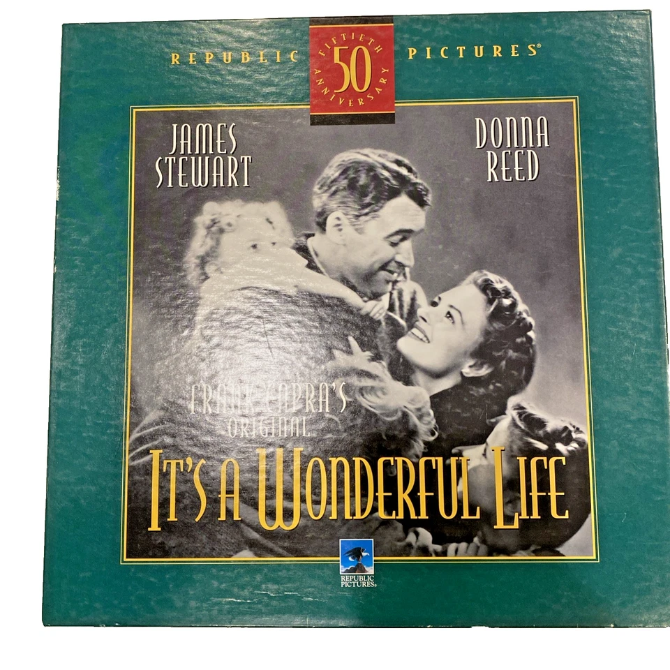 It’s A Wonderful Life Laser Discs 50th Anniversary Special Edition Republic Pict - Image 3 of 4