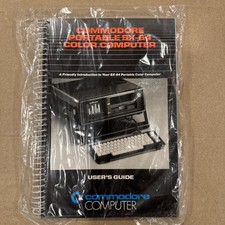 Commodore Portable SX-64 Color Computer User  s Guide Sealed/Taped in Plastic Bag